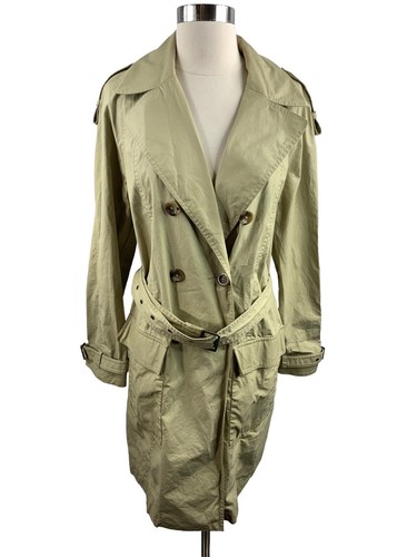 Women’s Khaki Button Tie Rain