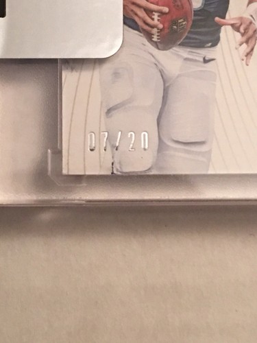 2015 Flawless Marcus Mariota 3-Color Patch /20 Titans