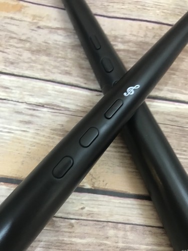 ELECTRIC DRUMSTICKS 1 Pair Battery Operated Black Blue Light Up