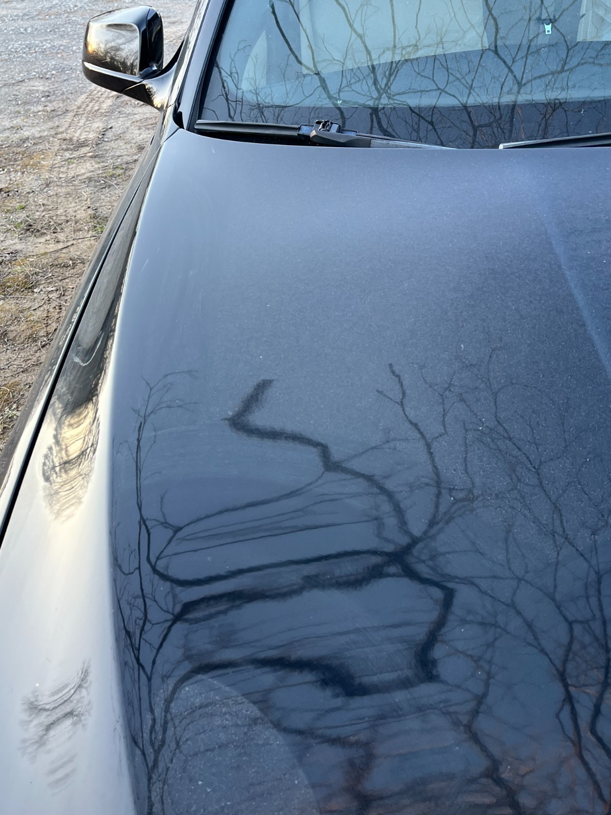 11-16 BMW F10 528i 535i 550i M5 HOOD BONNET SHELL BLACK SAPPHIRE METALLIC 475 - Picture 4 of 7