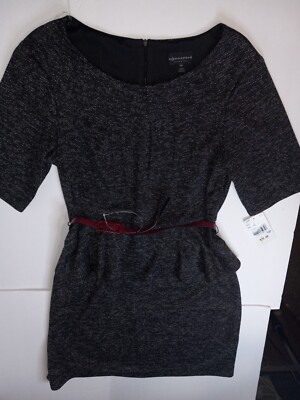 Connected Apparel Short Dress w/ Belt Petite's Size 14P NWT originally $70