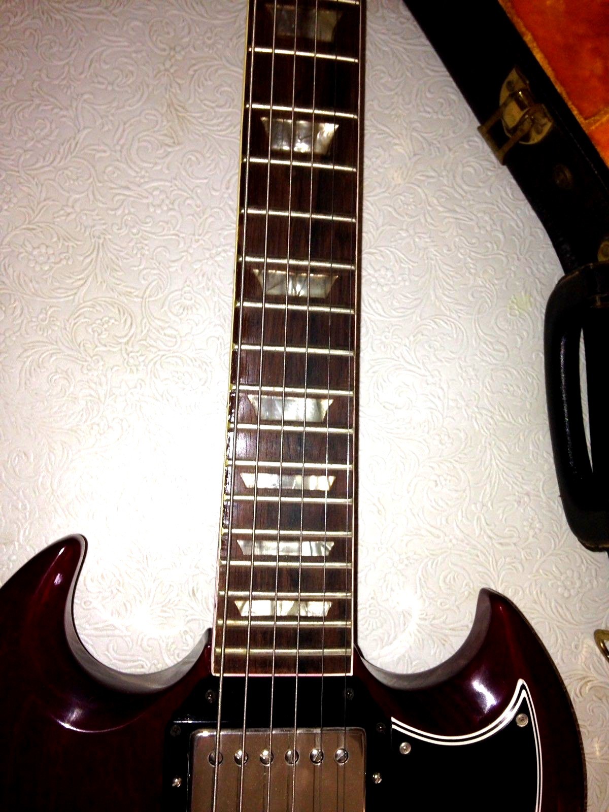 1964 GIBSON SG STANDARD GUITAR & CASE  ORIGINAL OWNER STORED SINCE 1964 #227065