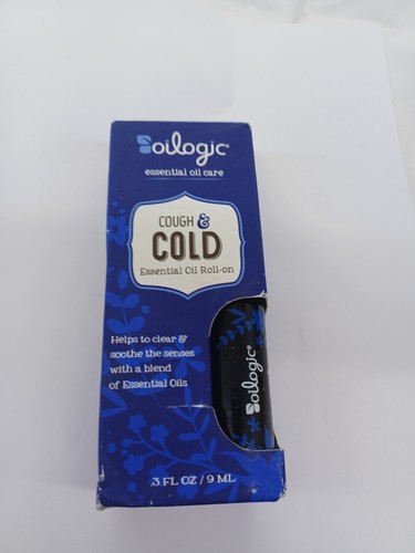 Ogic Cough & Cold Essential Oil Roll-on .3oz Concentrated Blend Nib