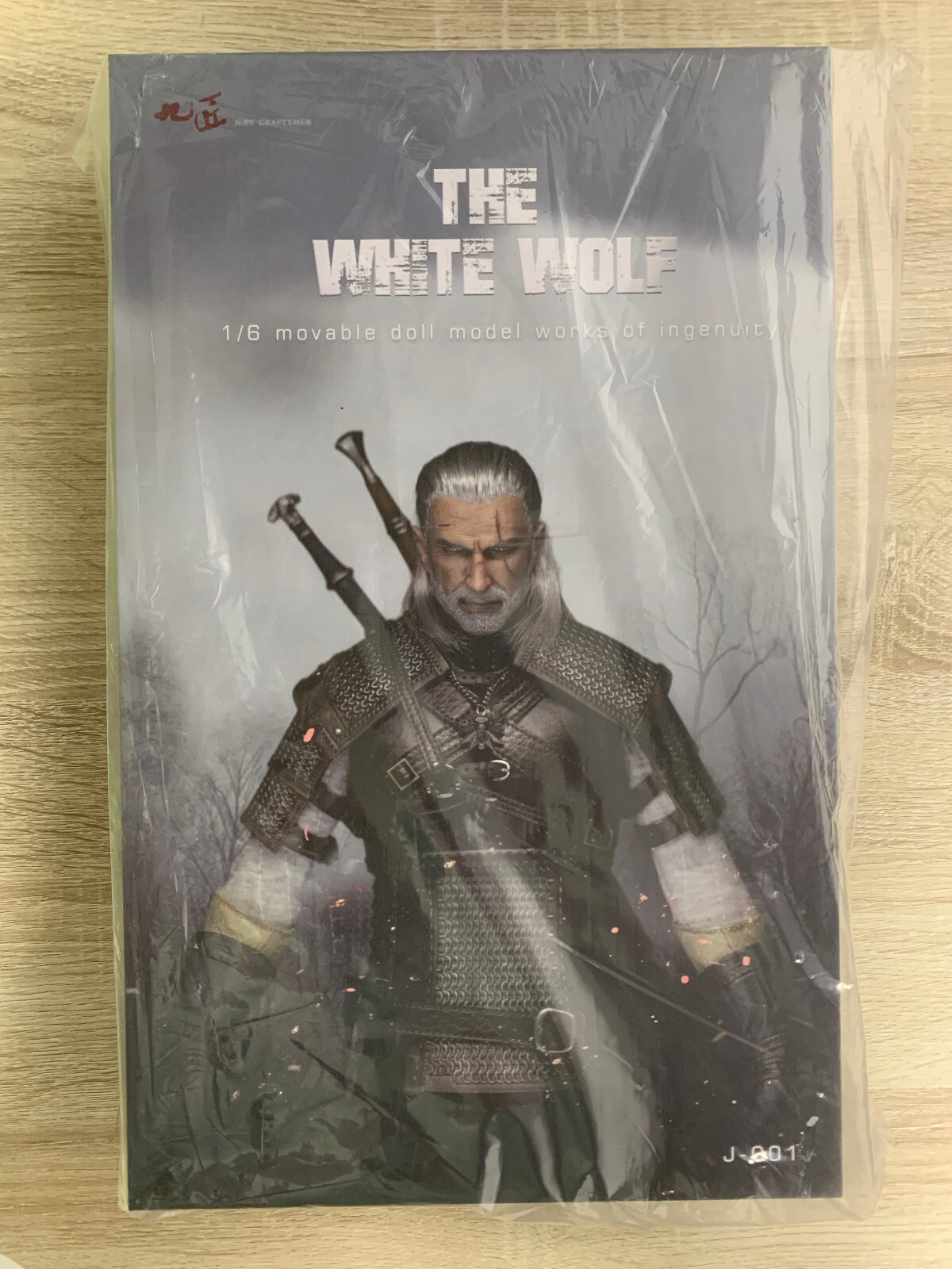 Nine Craftsmen 1/6 白狼 Nine Craftsmen White Wolf Warrior 1/6 Action Figure
