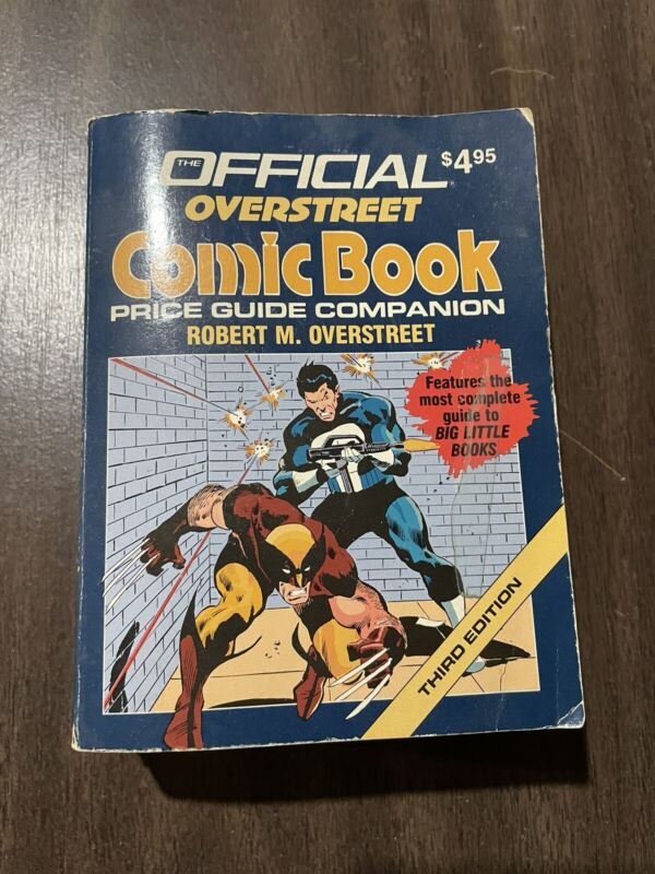 Official Overstreet Comic Book Price Guide Companion 3rd Edition SC 1989
