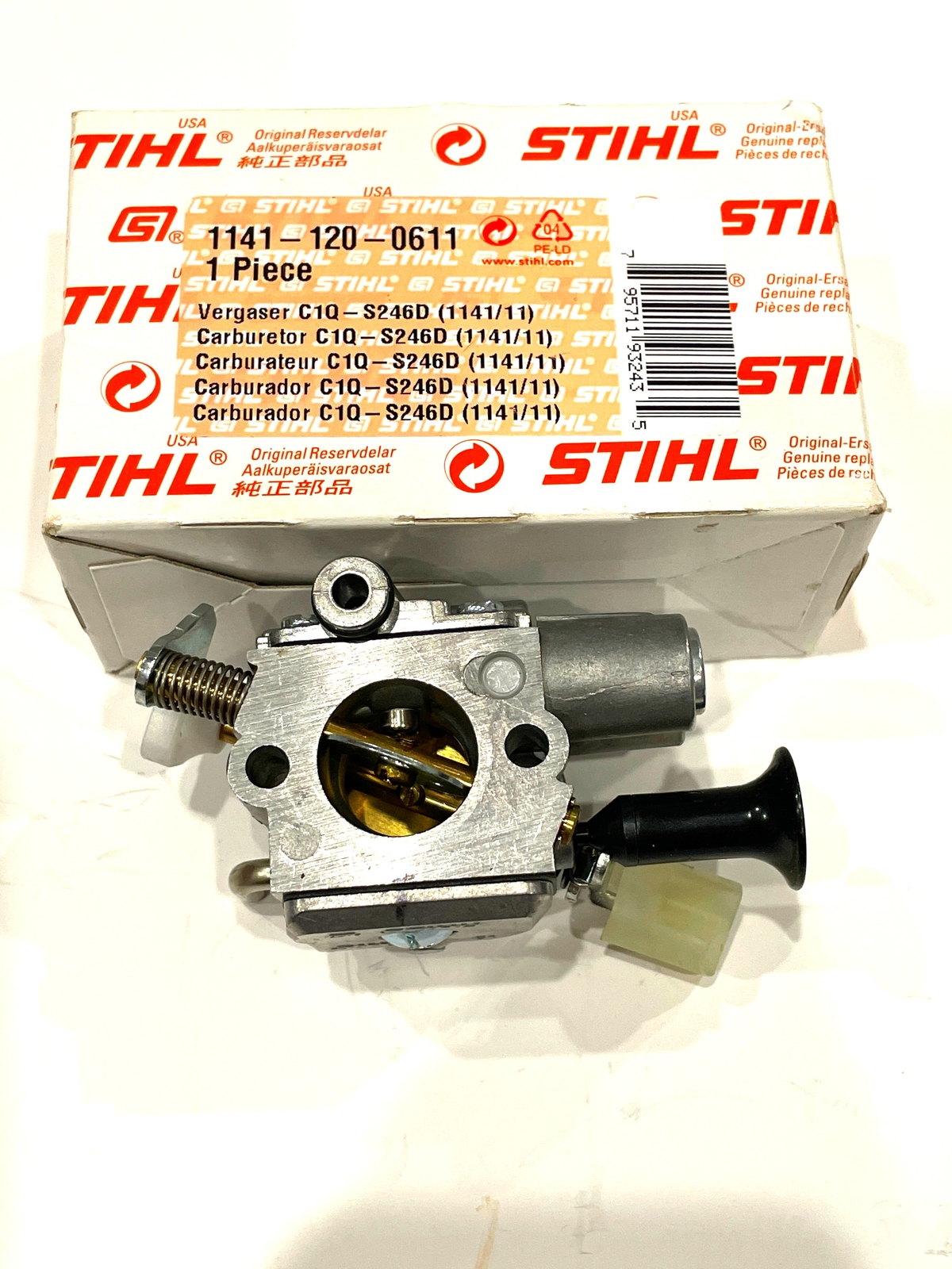 STIHL OEM ZAMA CARB 1141 120 0611 / C1Q-S246 FOR MS291 MS271
