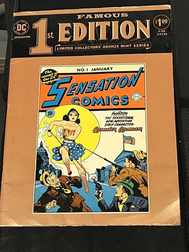 DC Famous 1st edition no 1 January sensational comics