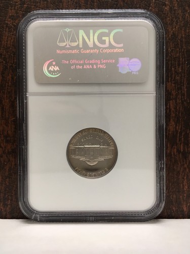 1987-S JEFFERSON NICKEL GRADED PF 69 ULTRA CAMEO BY NGC