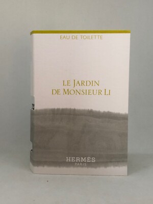 HERMES LE JARDIN DE MONSIEUR LI EDT TRAVEL SIZE 0.06 FL. OZ 2 ML