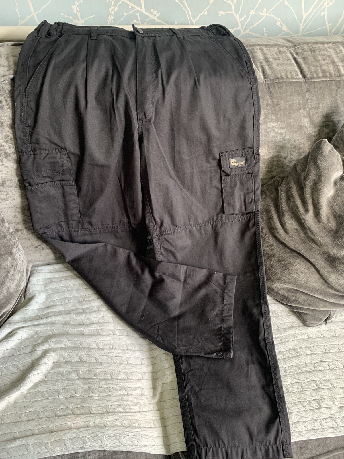 Брюки Veltuff Ladies Black Cargo Work 