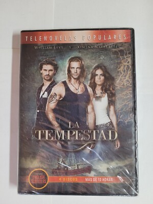 La Tempestad DVD BRAND NEW Spanish (English Subtitles) Telenovela Free Shipping