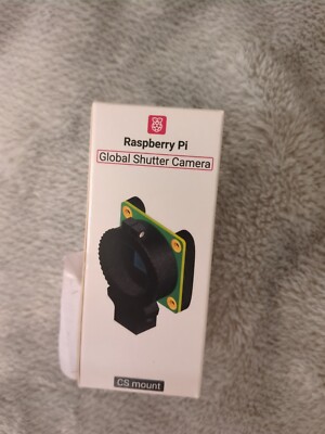 Raspberry Pi Global Shutter Camera SC0926, Sonly IMX296 1.6MP Sensor, New in Box