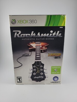 Rocksmith Authentic Guitar Games - With Game & Cable XBOX360