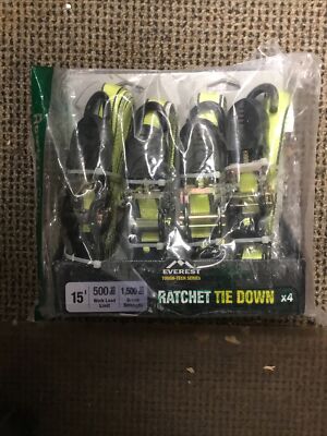 Everest X4 Ratchet Tie Downs S1043