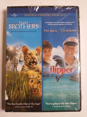 Flipper/Two Brothers Double Feature (DVD, 2009, Canadian)