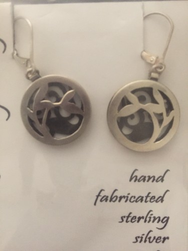 Sterling Silver Koi Pond Necklace And Earrings Handmade By Marlo Miyashiro