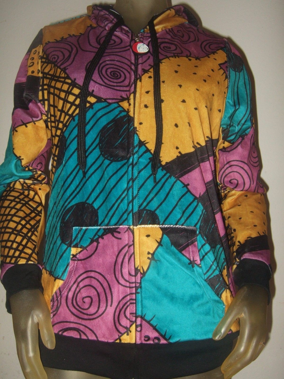 New Juniors The Nightmare Before Christmas Jack \u0026 Sally Reversible Hoodie  Disney | eBay