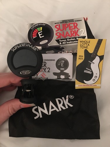 Super Snark 2 Clip-On Tuner SS-2 SHIPS FIRST CLASS MAIL NEW