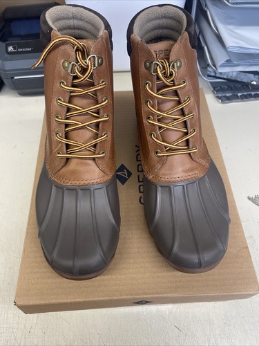 PICK SIZE - Sperry Men’s Avenue Duck Boot Tan / Brown