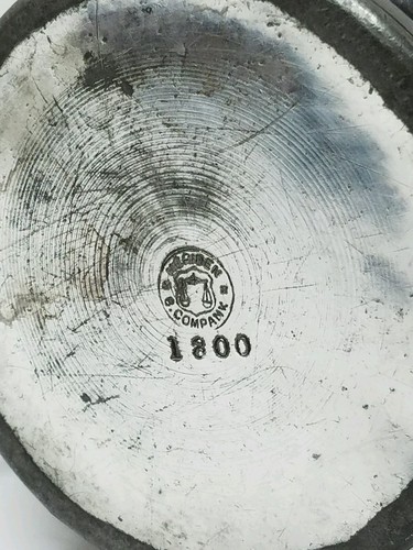 Antique Aesthetic Meriden B. Company  Silverplate Spooner,  Open Sugar or Waste