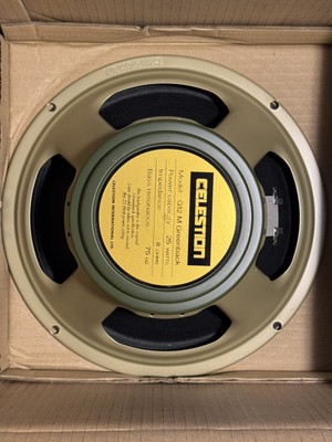 Celestion G12M 25W Greenback 8 Ohm UK-made 12 inch Guitar