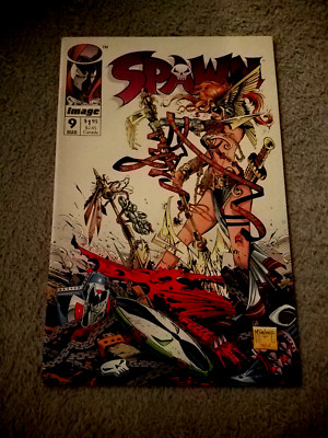 Spawn # 9 ~ 1st app Angela ~ Image comics ~ Key Issue!