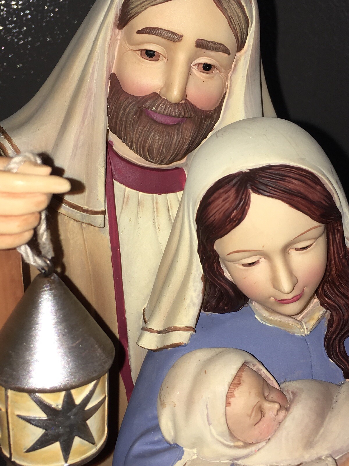 DEMDACO HOLY FAMILY FIGURINE Judith Ann Griffith 2008 Wonders of The Season