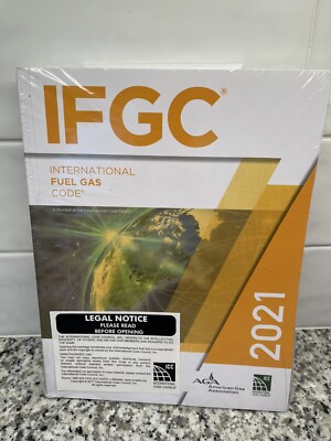 New IFGC 2021 International Fuel Gas Code ICC International Code Council Sealed
