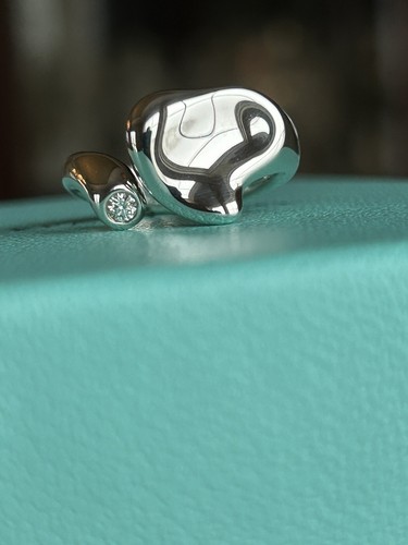 [Tiffany] Elsa Peretti ロッククリスタル カボションリング Elsa Peretti® Cabochon ring in sterling silver with rock