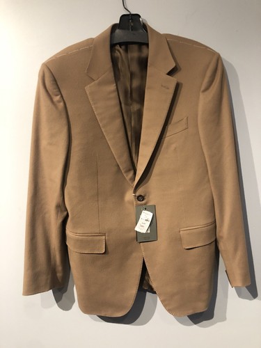 Pre-owned Canali $1995 Men's  Exclusive Camel Blazer Sports Coat 40r (50 Eu) In Beige