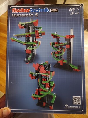 Dynamic S Marble Run Building Construction Set Fischertechnik STEM S.T.E.M. NEW