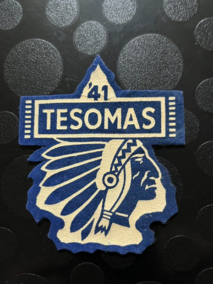 BSA 1941 TESOMAS FELT CAMP PATCH SAMOSET COUNCIL BV