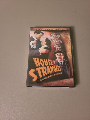 House of Strangers (1949 B&W) DVD 2006 Full Frame Fox Noir Edward G Robinson NEW