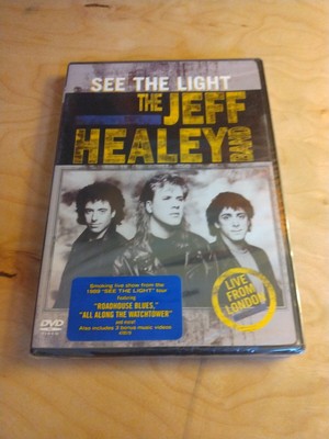 NEW** The Jeff Healey Band - See the Light (DVD) RARE OOP! Live from London. R1!