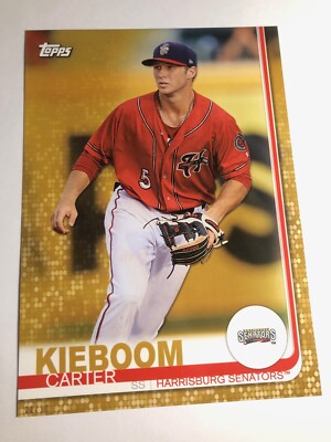 2019 Topps Pro Debut Jumbo 5x7 Carter Kieboom Senators 36 02/10