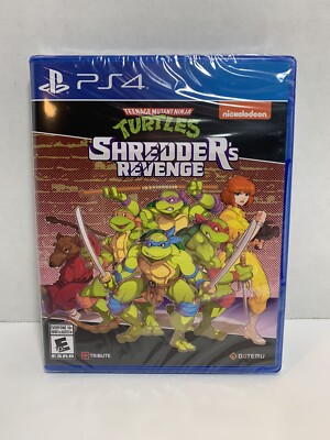 Teenage Mutant Ninja Turtles Shredder's Revenge (PlayStation 4/PS4) - NEW SEALED