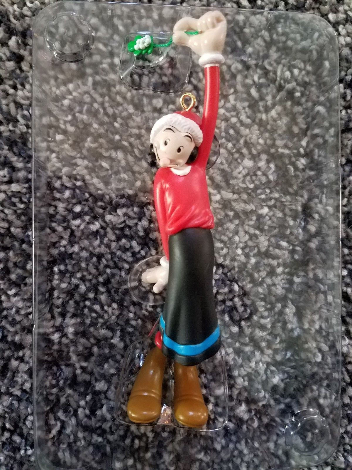 Olive Oyl Christmas Ornament Carlton Cards 1998 The Popeye Collection