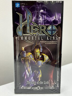 Hero: Immortal King: The Lair of the Lich  NEW SEALED
