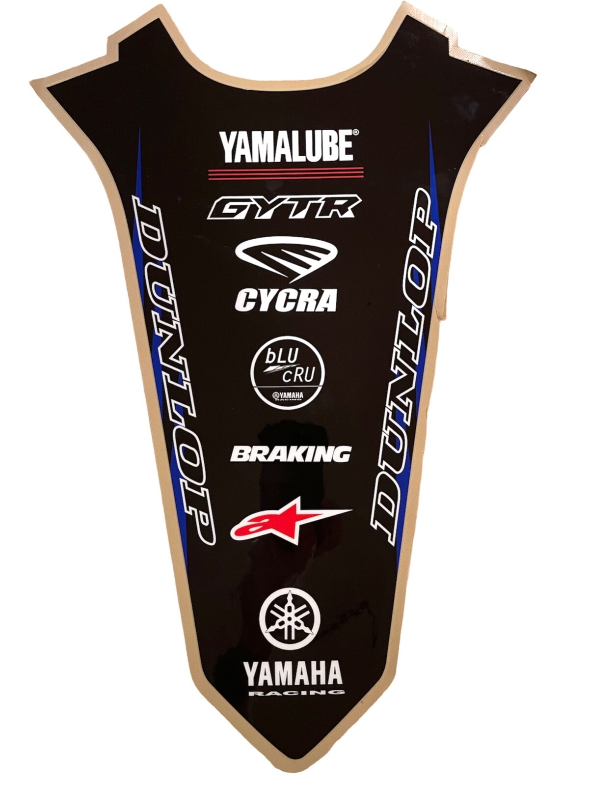 YZ125.YZ250新品FRフェンダーデカール新品付 YAMAHA REAR FENDER GRAPHIC YZ125 YZ250 2015 2016 2017 2018