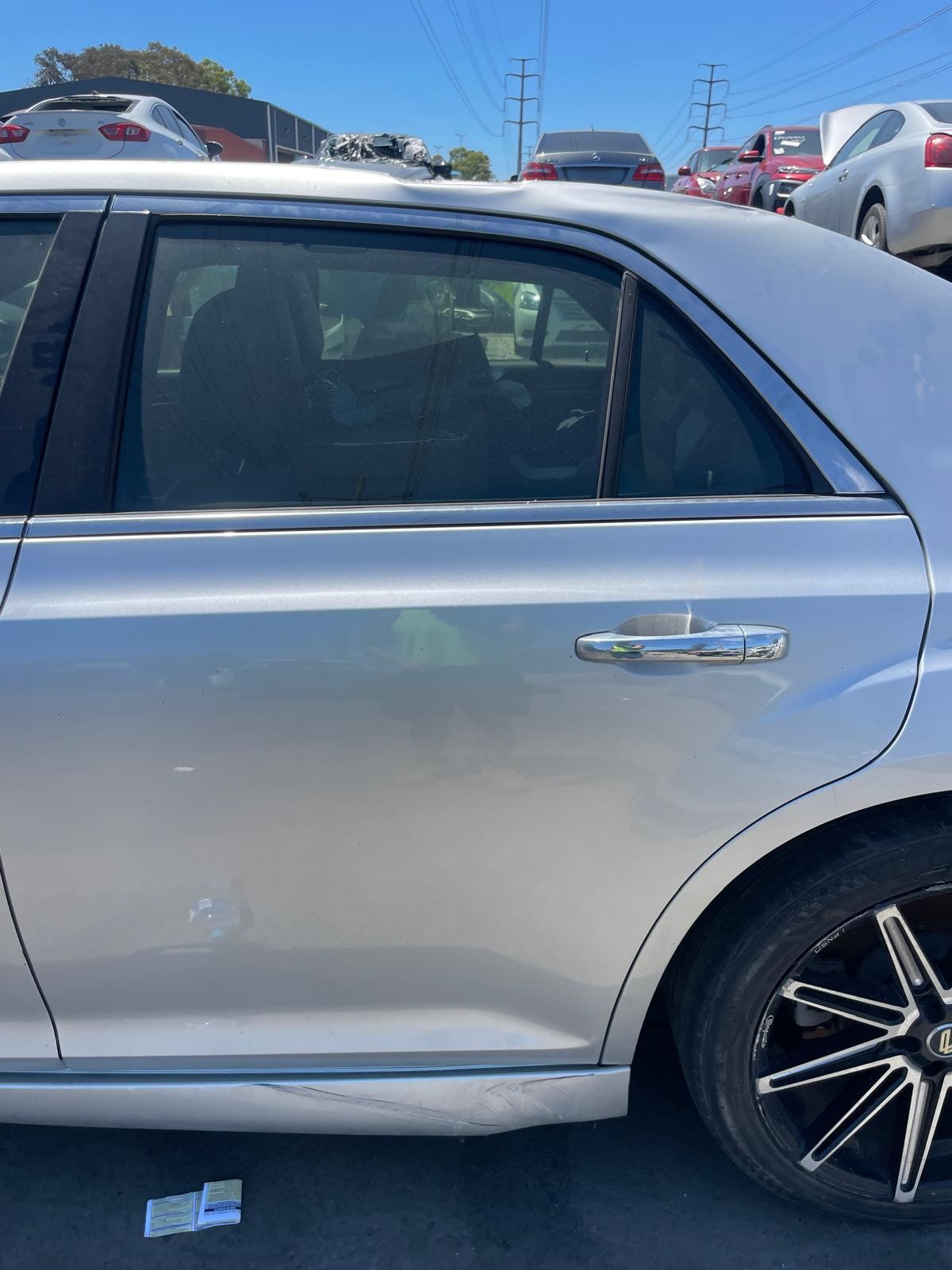 CHRYSLER 300C LX2 12/2011-12/2021 LEFT REAR DOOR 68127963AB 2013 Chrysler 300c