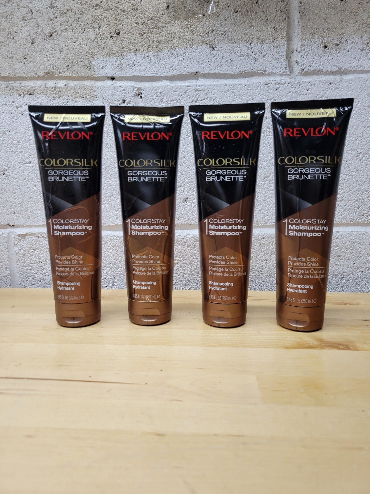 Pack Of 4 Revlon Colorsilk Gorgeous Brunette ColorStay Moisturizing Shampoo