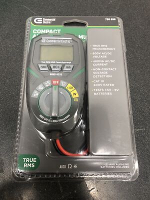 Commercial electric MMB-8332 Compact Auto-Ranging Multi-Meter