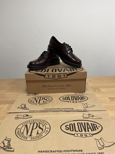 W*s様 SOLOVAIR 3eye gibson shoe UK8.5 Black Matte 3 Eye Gibson Shoe | Solovair | Handmade in