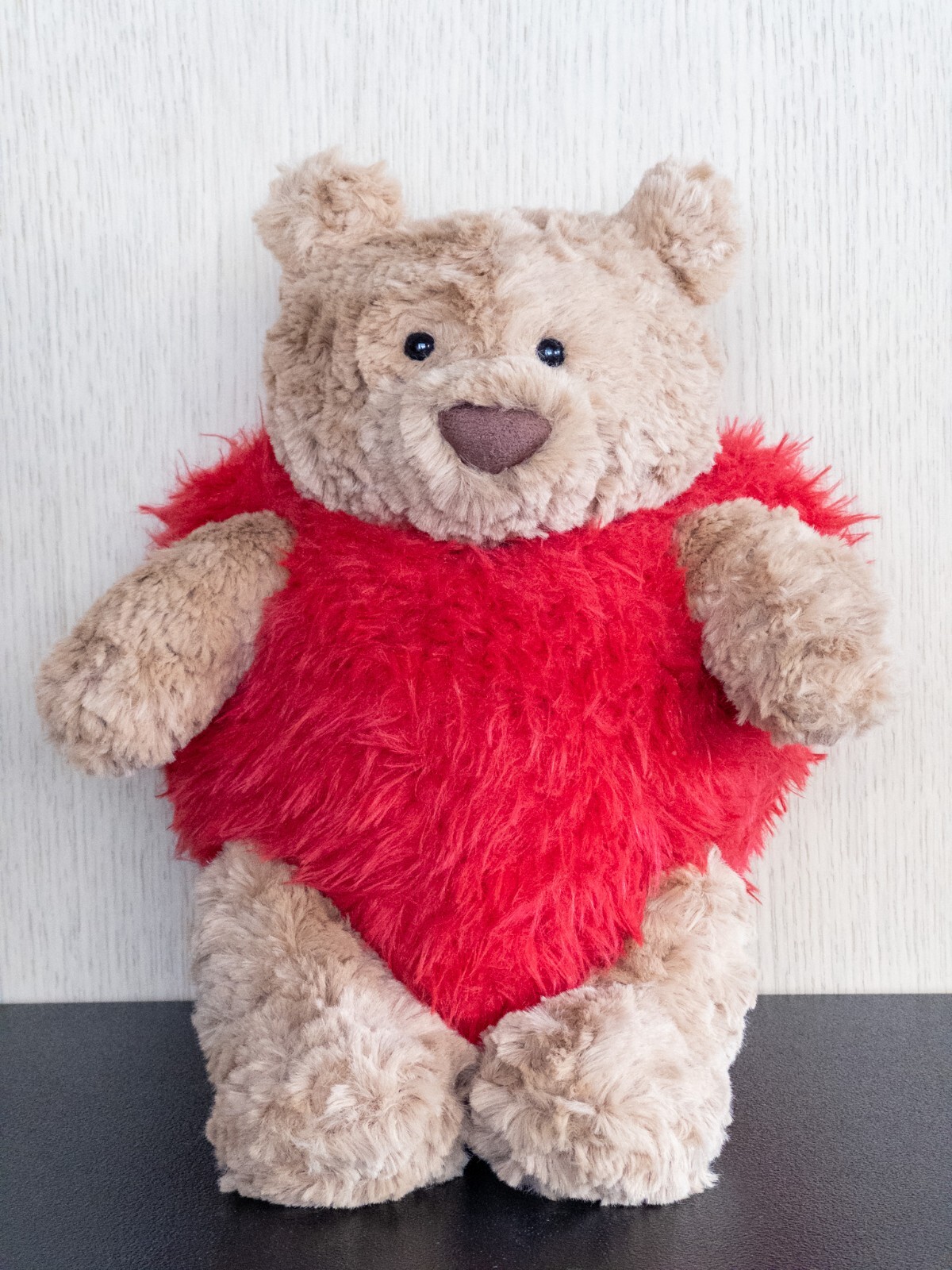 Bartholomew Bear 'Heartthrob'ハート JellyCat Valentine Bartholomew Bear Heartthrob LIMITED - HTF
