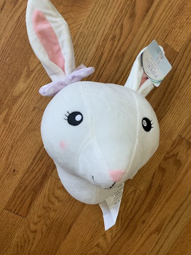 Plush Bunny Head Mount