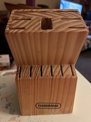 Farberware Wood Knife Block 13 Slot
