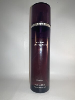 BASIC INSTINCT Victoria's Secret Original Perfume Sheer Mist 8 Oz Vintage 80%