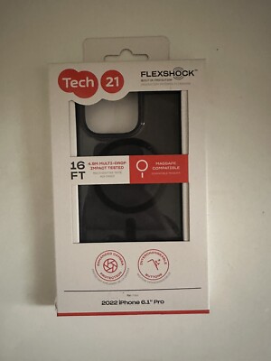 Tech21 EvoCheck Series Case With Magsafe for Apple iPhone 14 Pro - Smokey