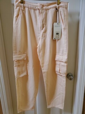 LEVI'S Premium Cotton Powder Pink Cargo Jeans,  29/28