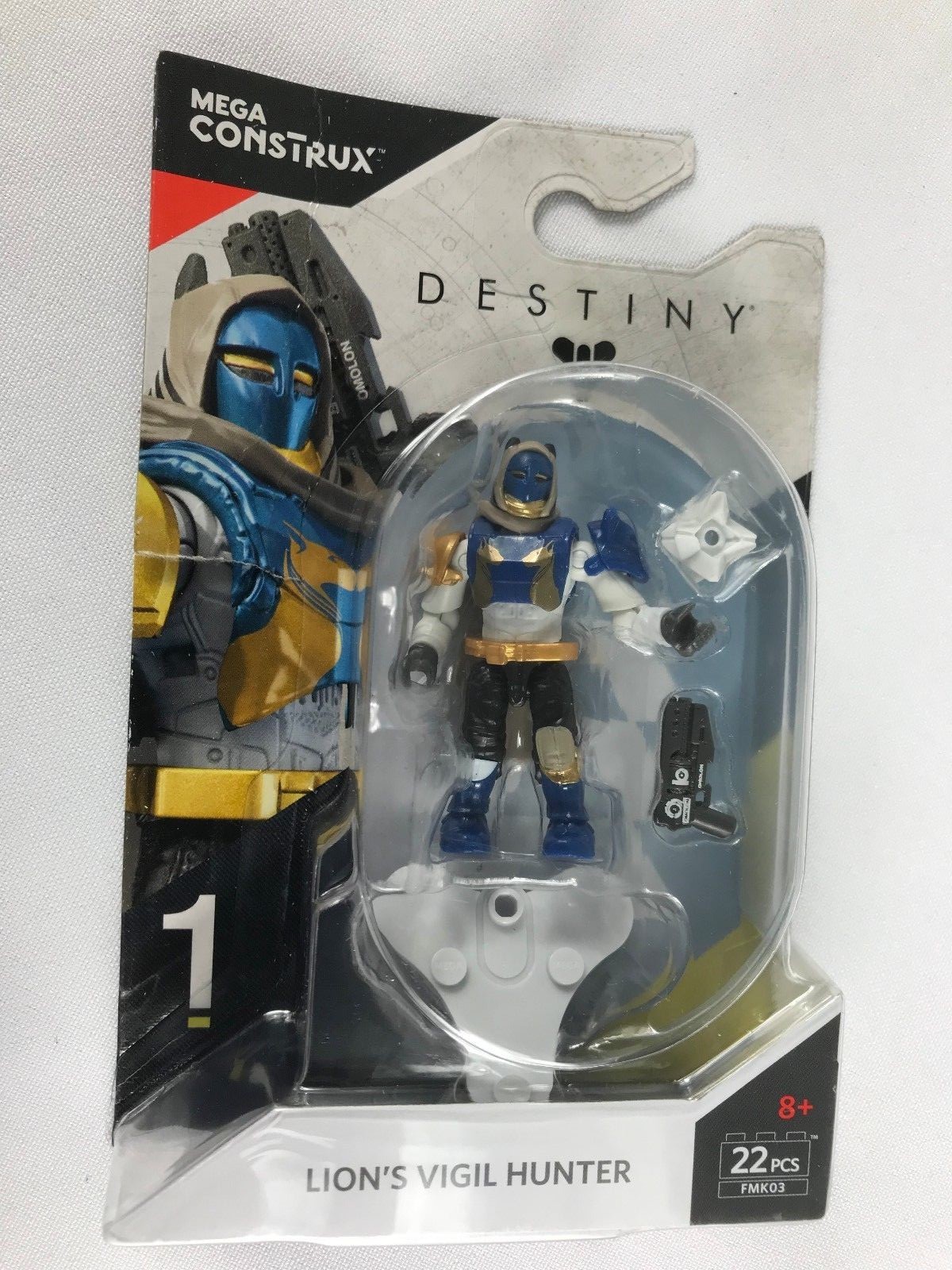 Mega Construx Destiny Jovian Guard Titan-Lion's Vigil  Hunter  *** LOT OF 2 ***